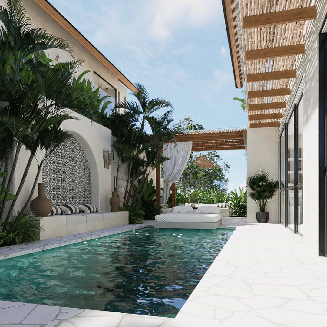OFFPLAN 2 BEDROOM VILLA FOR SALE LEASEHOLD IN ULUWATU BE-2147 